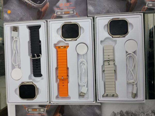 Ultra 8 Max smartwatch – Silver Color - Image 2