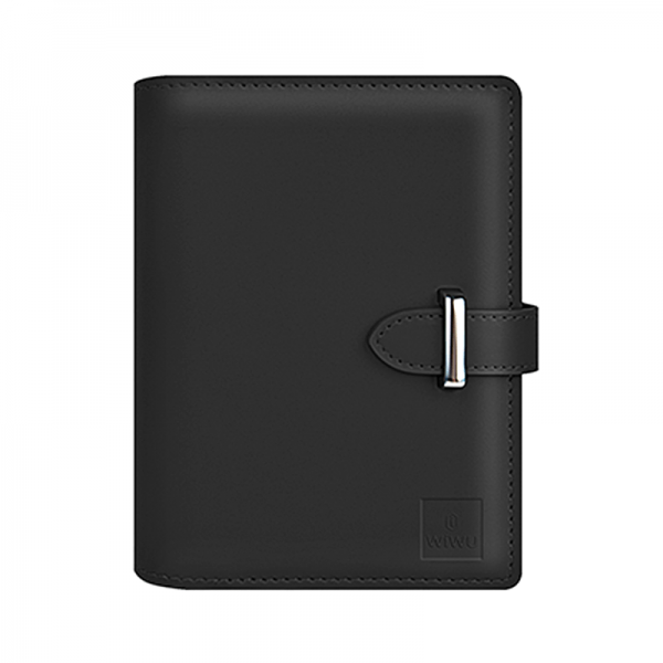 WIWU Ambassador Passport Wallet – Black Color - Image 2