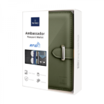WIWU Ambassador Passport Wallet  – Green Color
