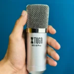 Xtuga BX-9 Pro Condenser Microphone – Silver