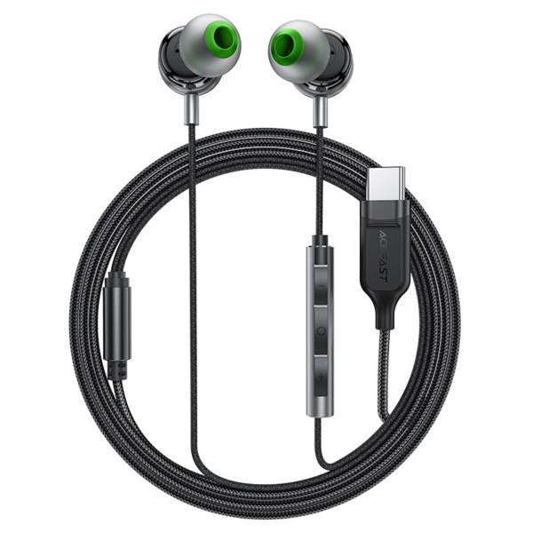 ACEFAST L5 USB-C In-Ear Wired Earphones with Mic - Image 2