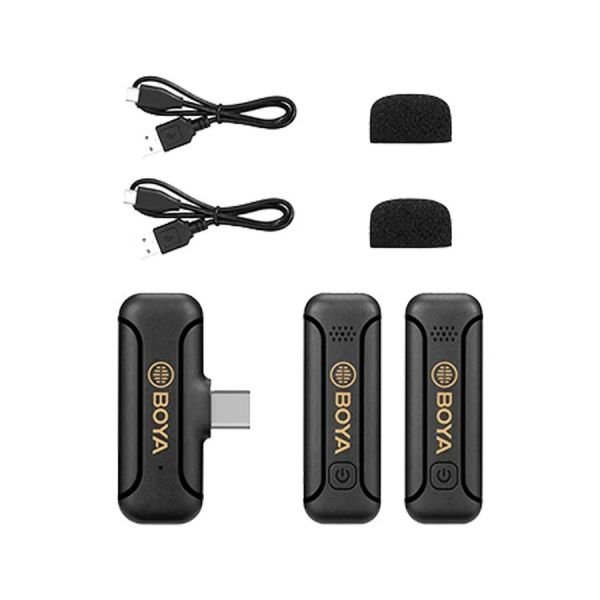 Boya BY-WM3T2-U2 Mini 2.4GHz Wireless Microphone - Image 2