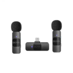 BOYA BY-V2 Ultracompact 2.4GHz Wireless Microphone System For IOS Device