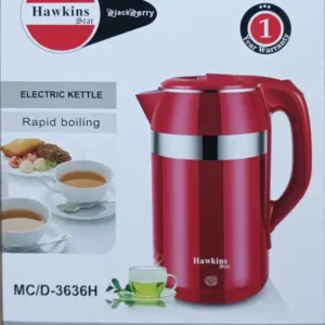 Hawkins Star Electric Kettle 2.5L MC/D-3636H(Red Color)