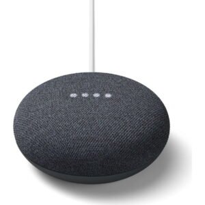 Google Nest Mini (2nd Generation) Smart Speaker With Google Assistant- Charcoal Color