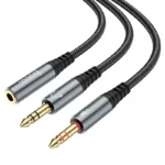 HOCO UPA21 3.5mm female to 2*3.5mm male Audio Cable Adapter