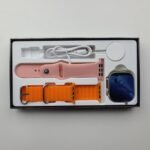 i10 ultra max smart watch- Orange Color