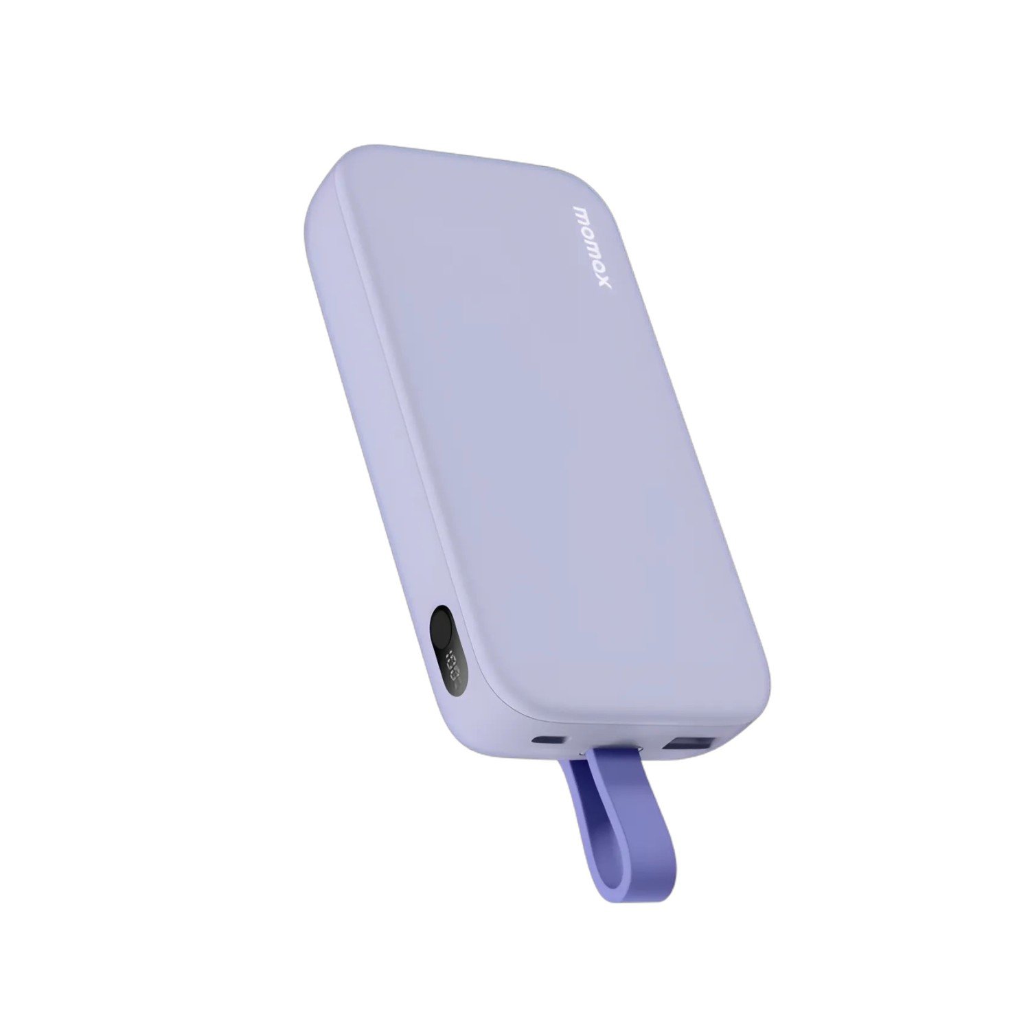Momax PD5 20,000mAh 22.5W Power Bank with Type-C Cable – Purple