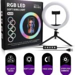 RGB LED Soft Ring Light MJ30 (Without Stand)