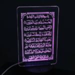 GearUP Acrylic Multicolor Night Lamp Black (1016915-BK )