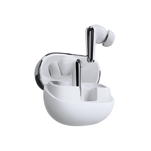 WIWU RENO T19 ANC True Wireless Earbuds – Silver - Image 2