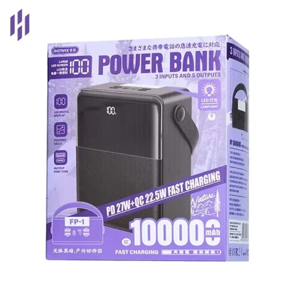 Remax FP-1 100,000mAh 27W+22.5W Power Bank - Image 4